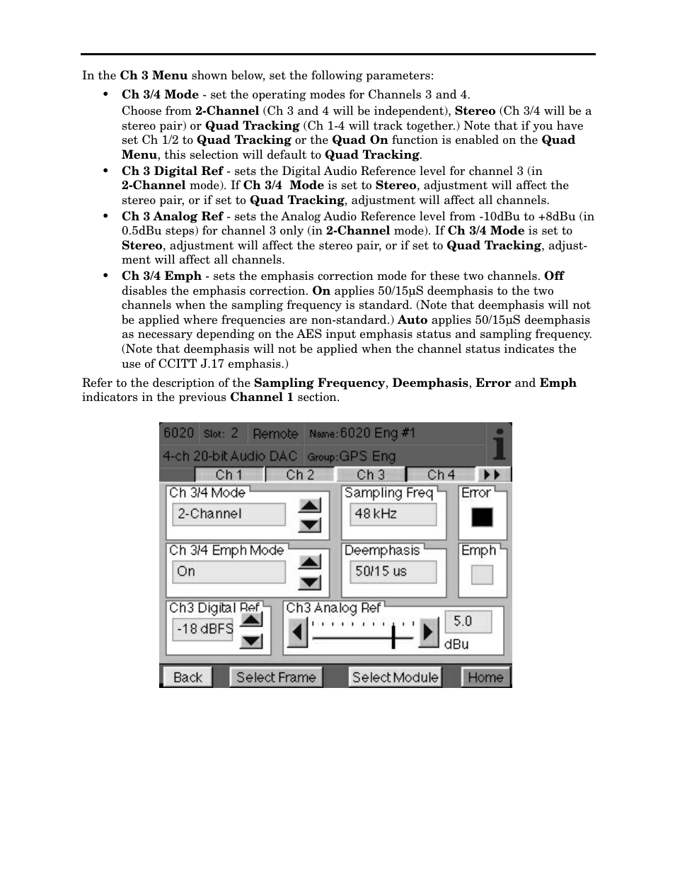 Ensemble Designs 6020 Four Channel 24-bit Audio DAC User Manual | Page 18 / 26