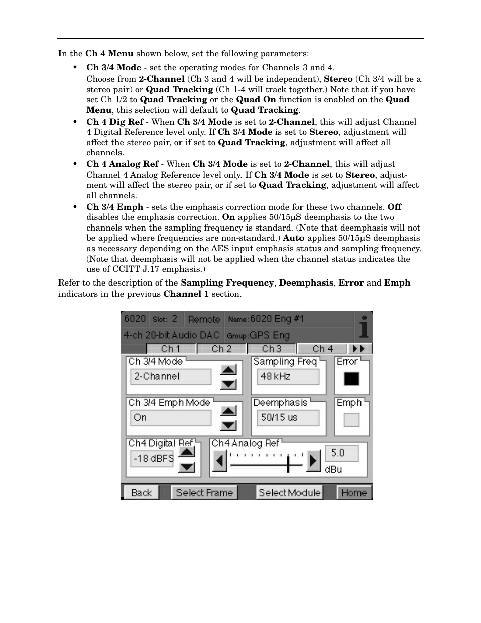 Ensemble Designs 6020 Four Channel 24-bit Audio DAC User Manual | Page 19 / 26