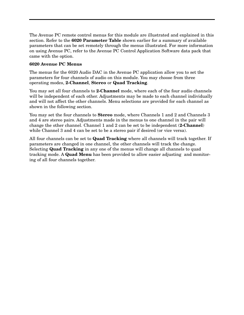 Ensemble Designs 6020 Four Channel 24-bit Audio DAC User Manual | Page 9 / 26