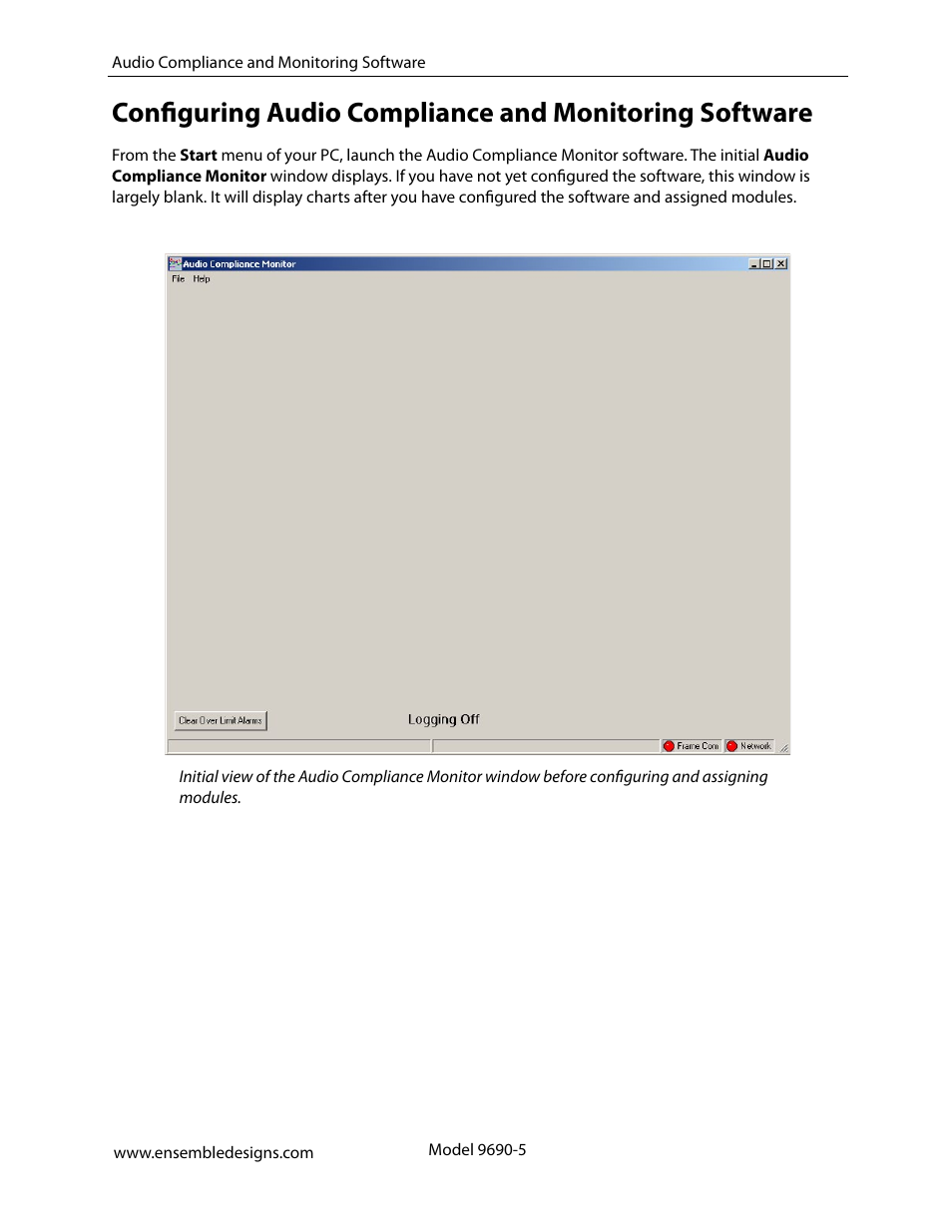 Ensemble Designs 9670 Audio Automatic Gain and Loudness Control and 9690 Audio Compliance and Monitoring Software User Manual | Page 5 / 18