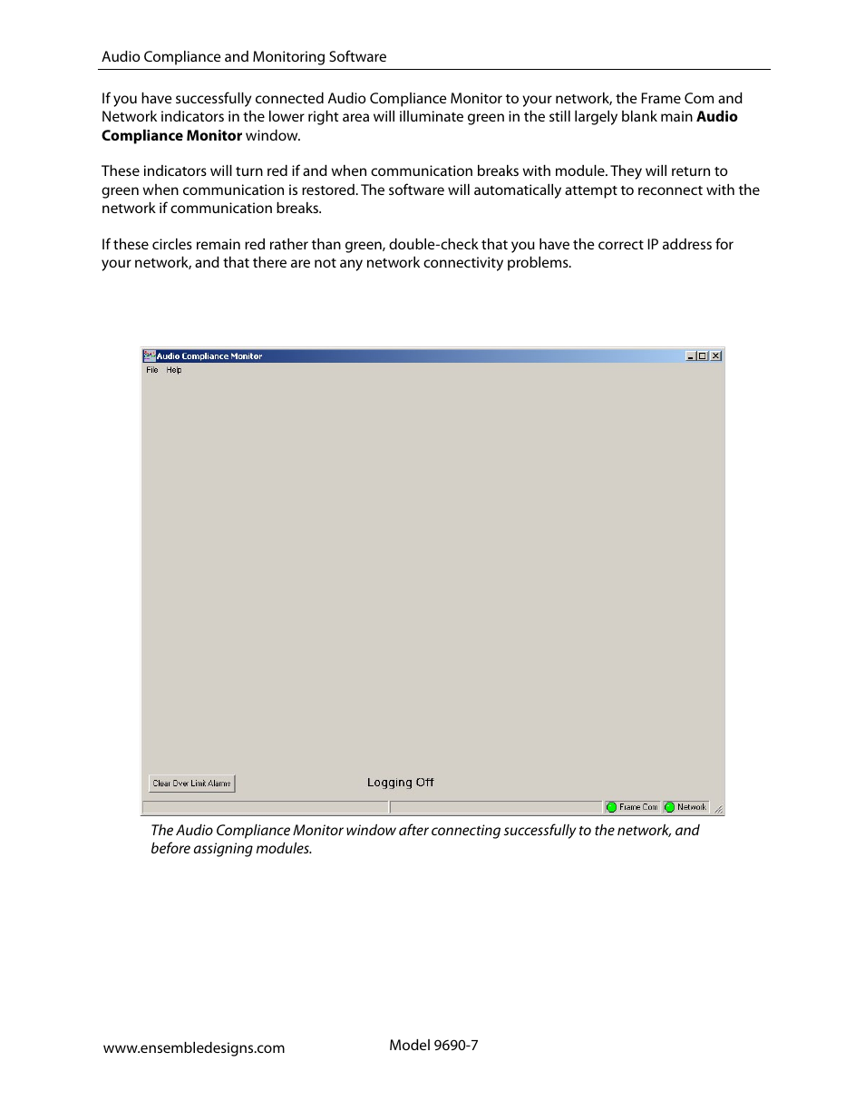 Ensemble Designs 9670 Audio Automatic Gain and Loudness Control and 9690 Audio Compliance and Monitoring Software User Manual | Page 7 / 18