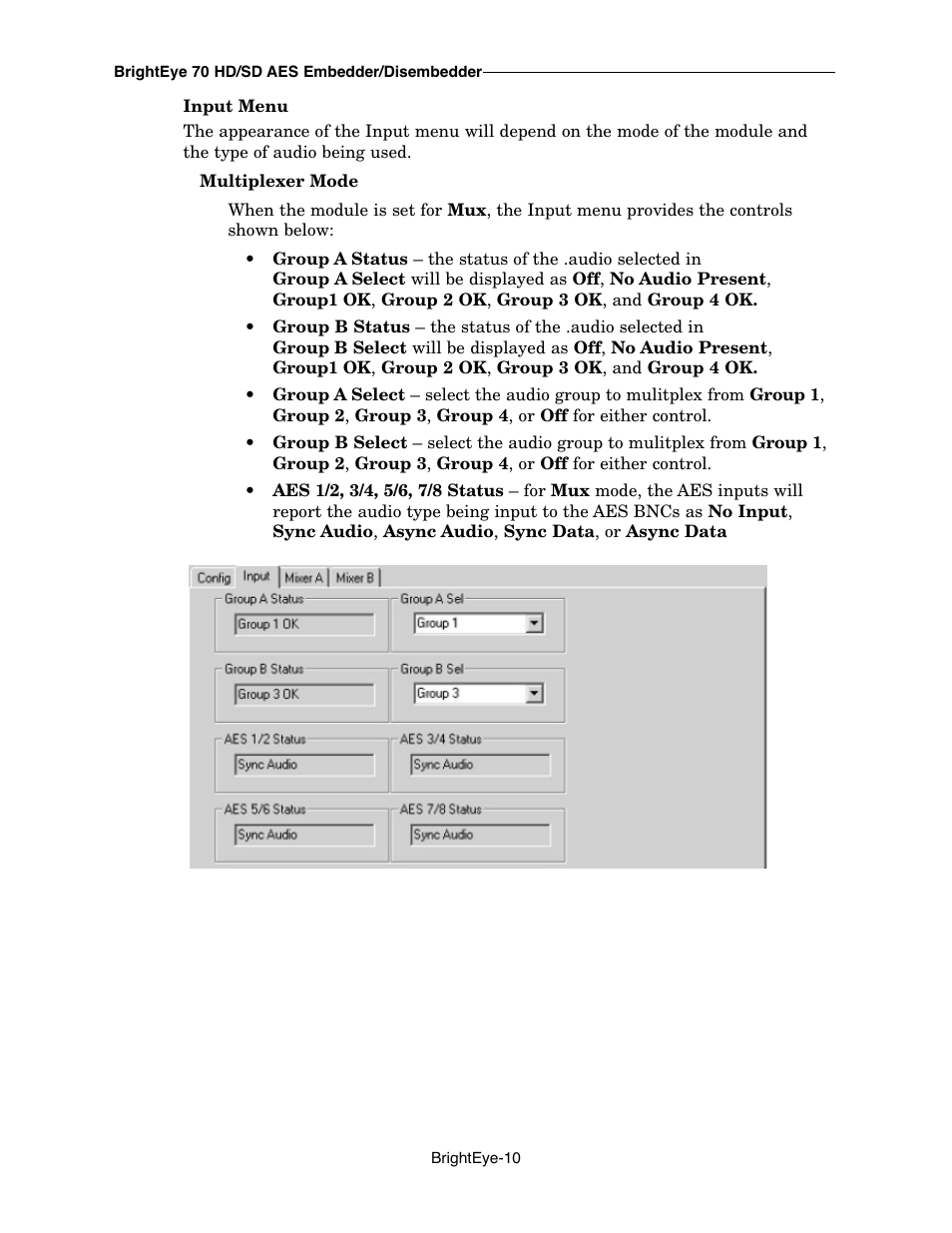 Ensemble Designs BrightEye 70 HD/SD AES Embedder/Disembedder User Manual | Page 10 / 26