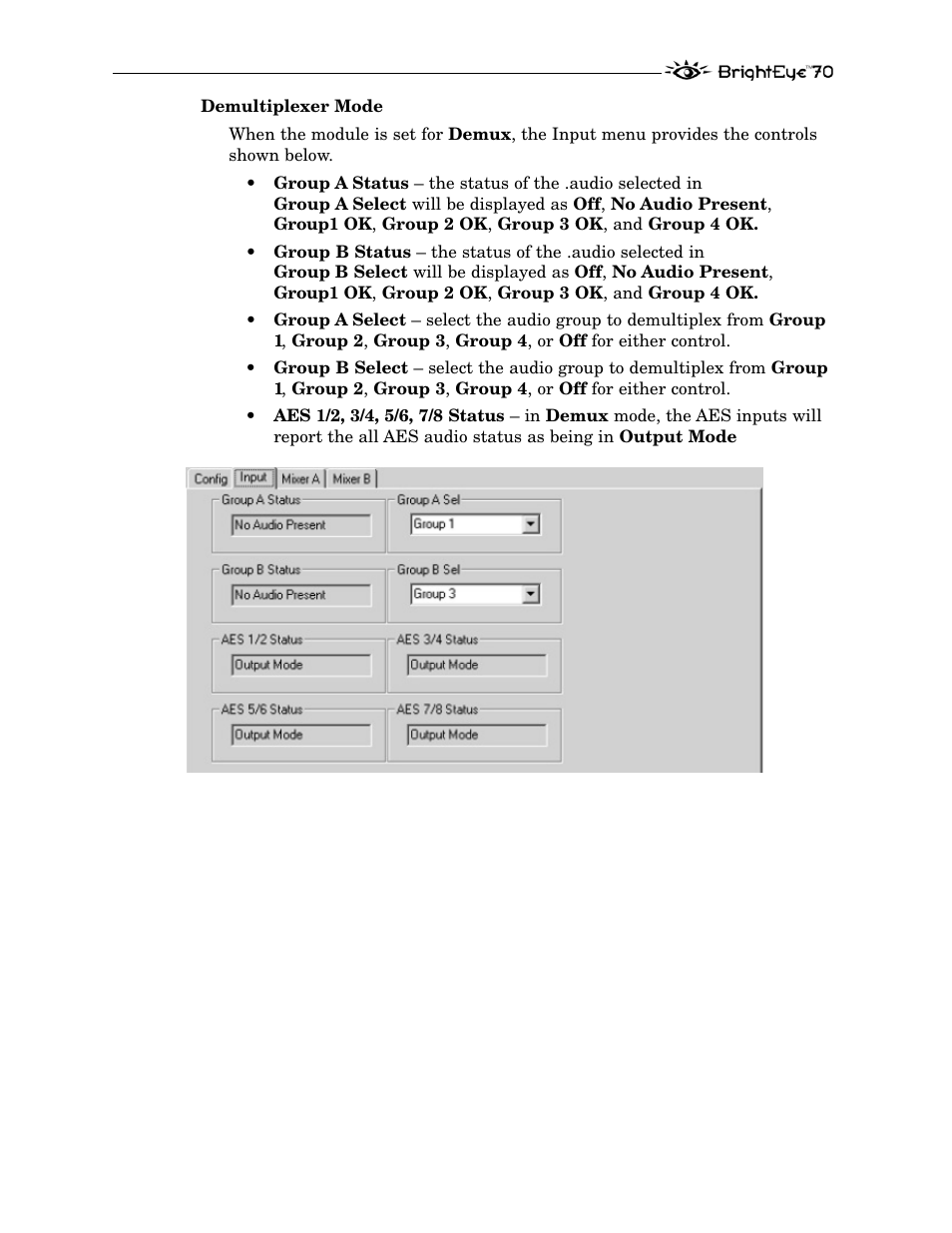 Ensemble Designs BrightEye 70 HD/SD AES Embedder/Disembedder User Manual | Page 11 / 26