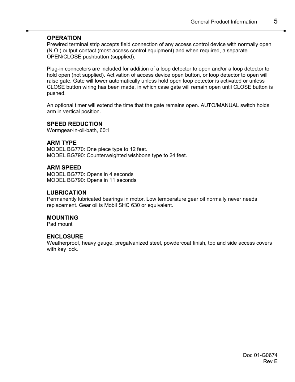 Chamberlain BG790 User Manual | Page 5 / 32