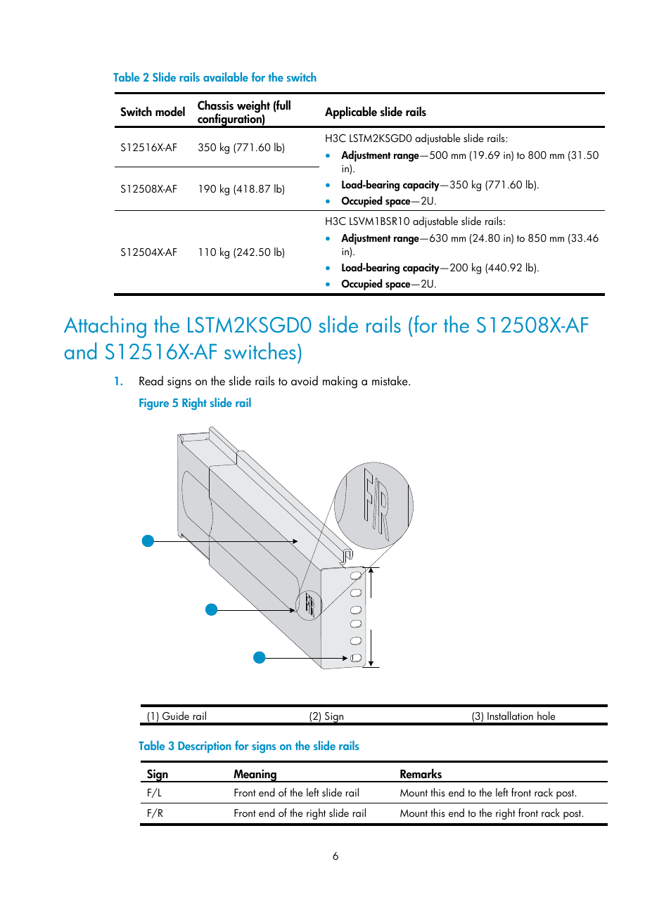 H3C Technologies H3C S12500X-AF Series Switches User Manual | Page 10 / 53