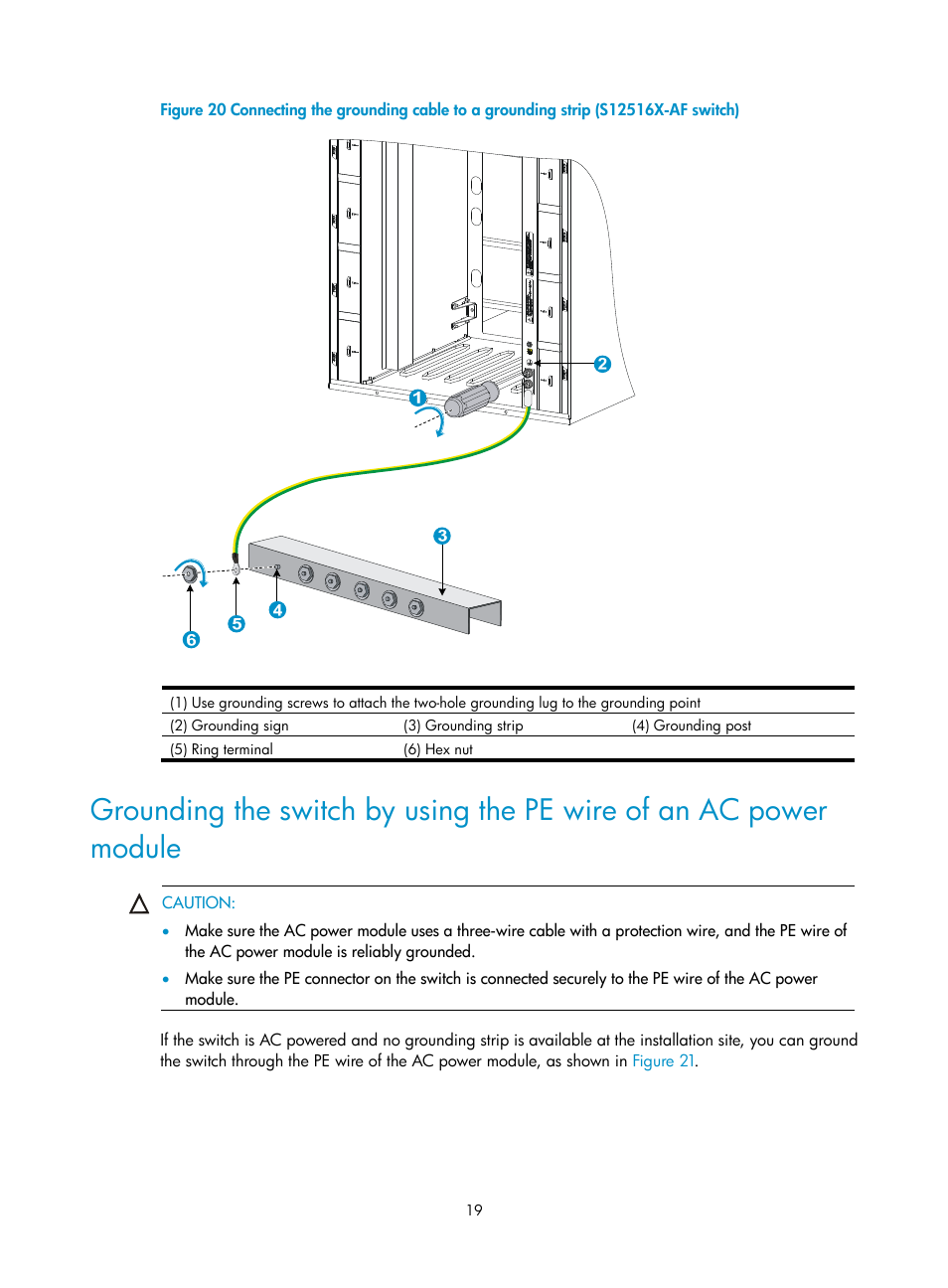 H3C Technologies H3C S12500X-AF Series Switches User Manual | Page 23 / 53