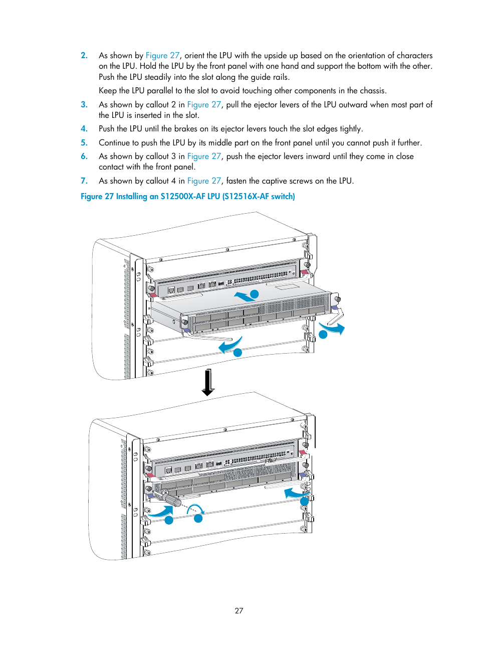 H3C Technologies H3C S12500X-AF Series Switches User Manual | Page 31 / 53