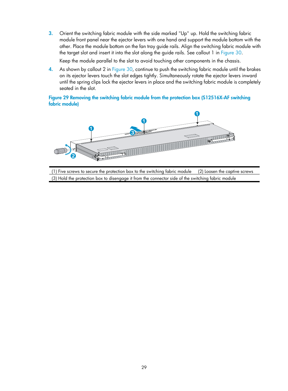 Figure 29 | H3C Technologies H3C S12500X-AF Series Switches User Manual | Page 33 / 53