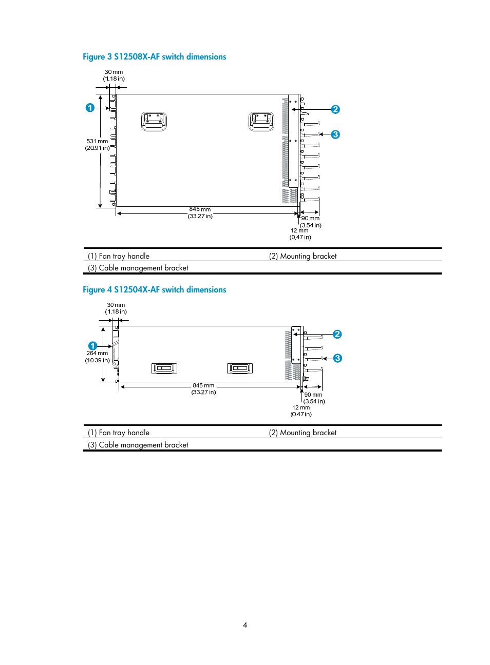 H3C Technologies H3C S12500X-AF Series Switches User Manual | Page 8 / 53