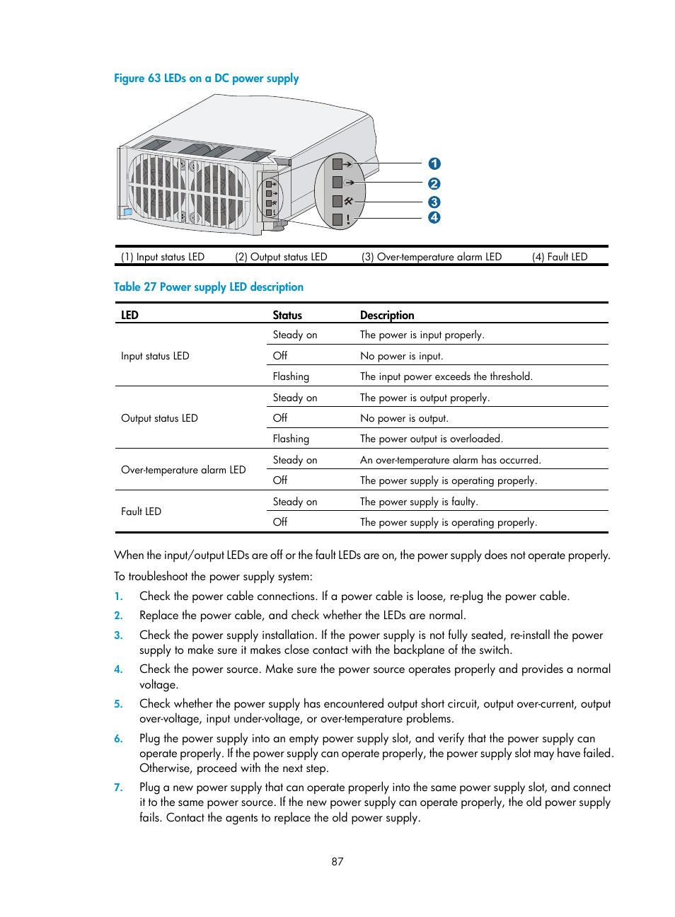 H3C Technologies H3C S12500 Series Switches User Manual | Page 97 / 170