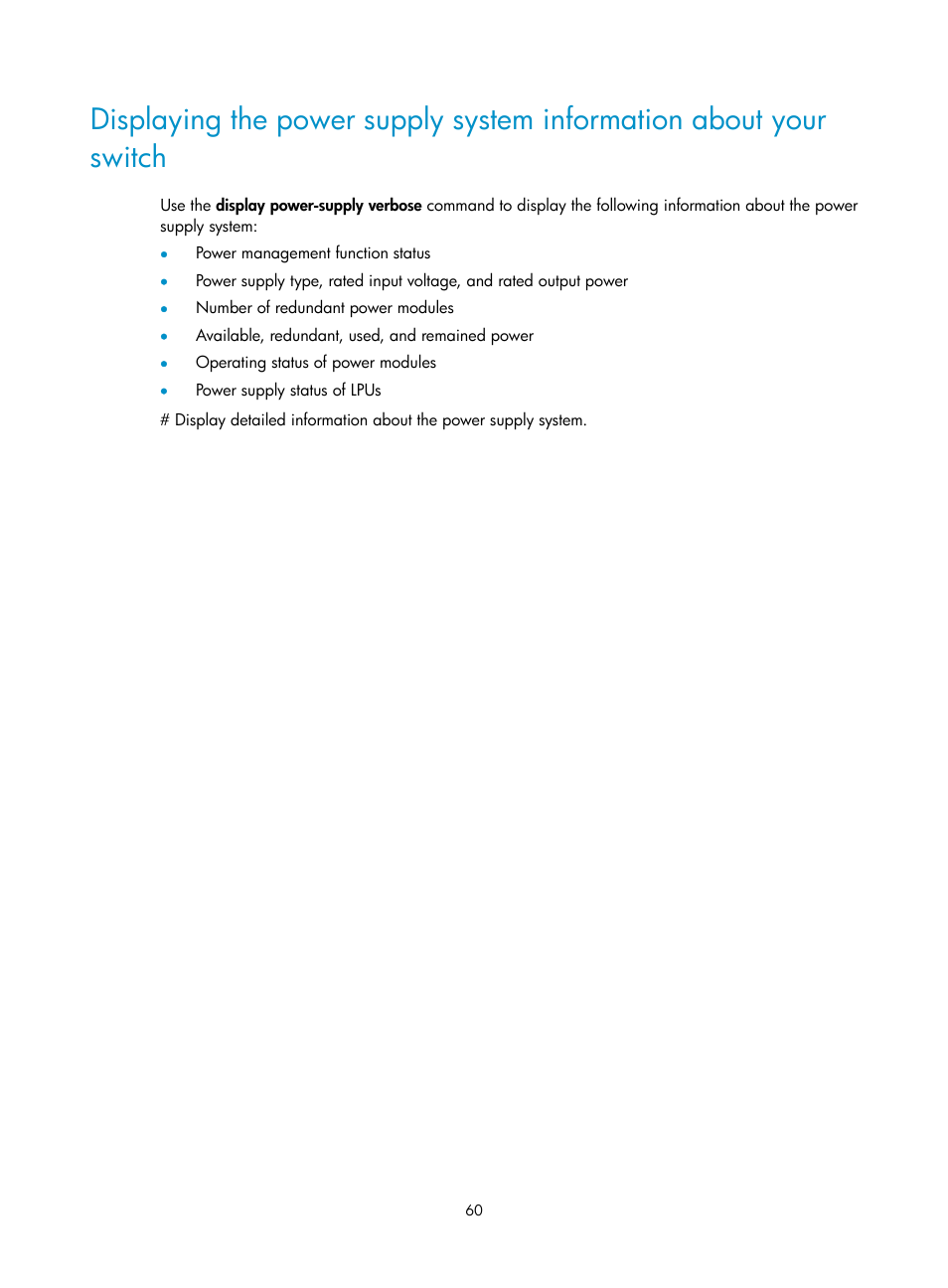 H3C Technologies H3C S12500 Series Switches User Manual | Page 70 / 163