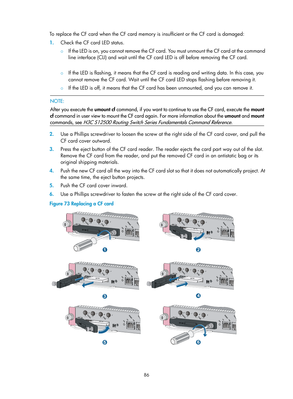 H3C Technologies H3C S12500 Series Switches User Manual | Page 96 / 163