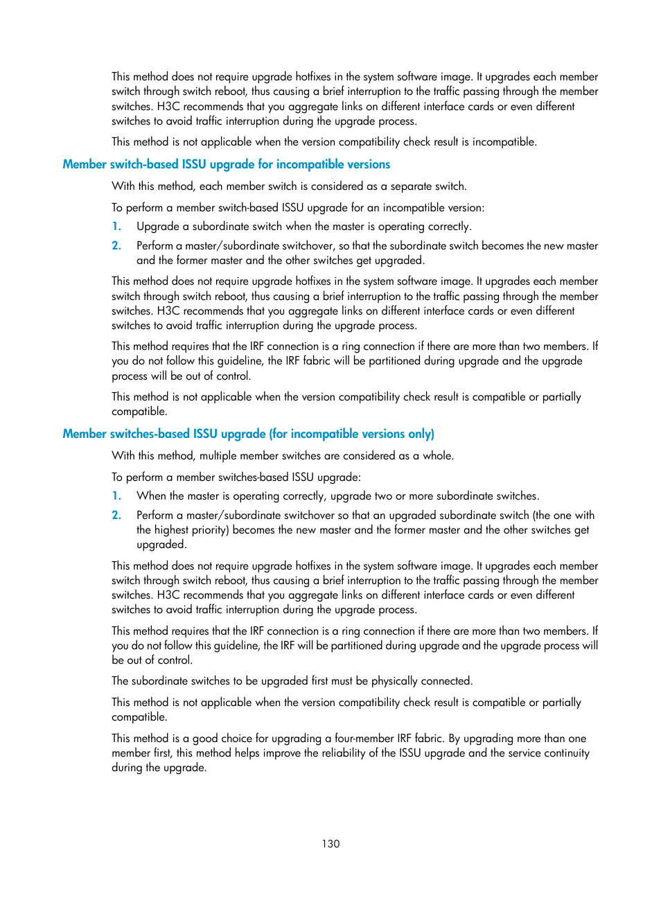 H3C Technologies H3C S12500 Series Switches User Manual | Page 142 / 237