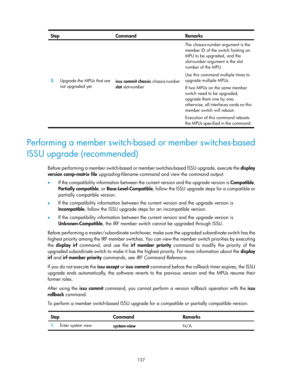 H3C Technologies H3C S12500 Series Switches User Manual | Page 149 / 237