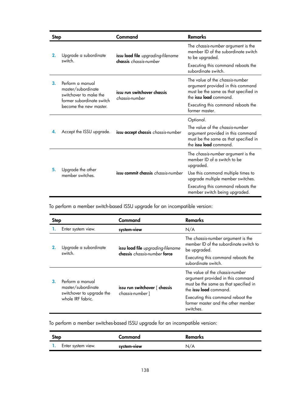 H3C Technologies H3C S12500 Series Switches User Manual | Page 150 / 237