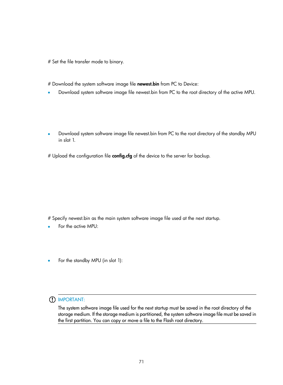 H3C Technologies H3C S12500 Series Switches User Manual | Page 83 / 237