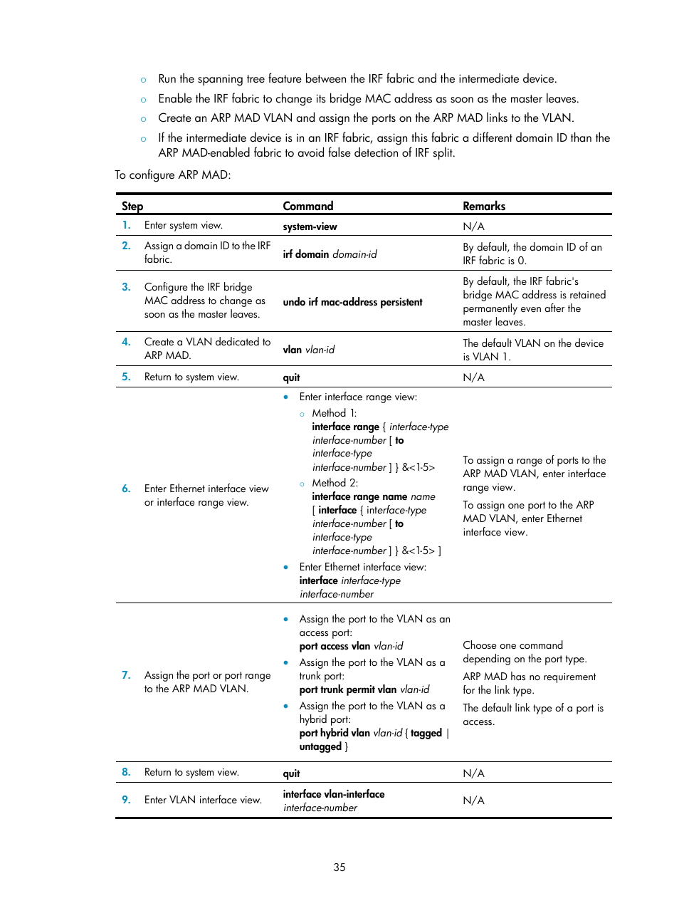H3C Technologies H3C S12500 Series Switches User Manual | Page 43 / 64