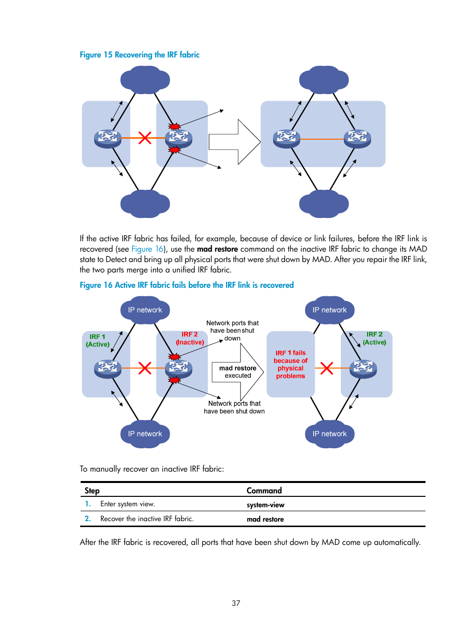 H3C Technologies H3C S12500 Series Switches User Manual | Page 45 / 64