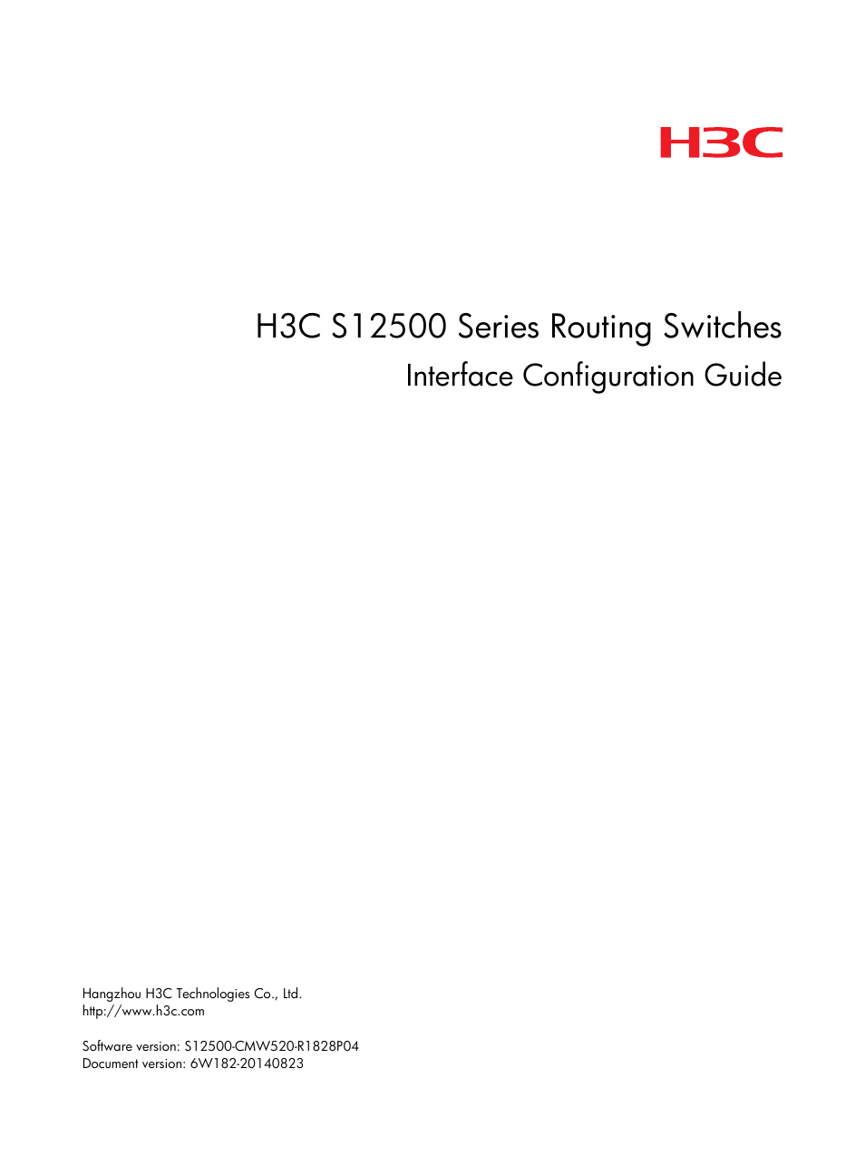 H3C Technologies H3C S12500 Series Switches User Manual | 36 pages