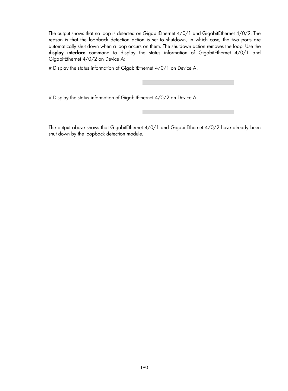 H3C Technologies H3C S12500 Series Switches User Manual | Page 203 / 270