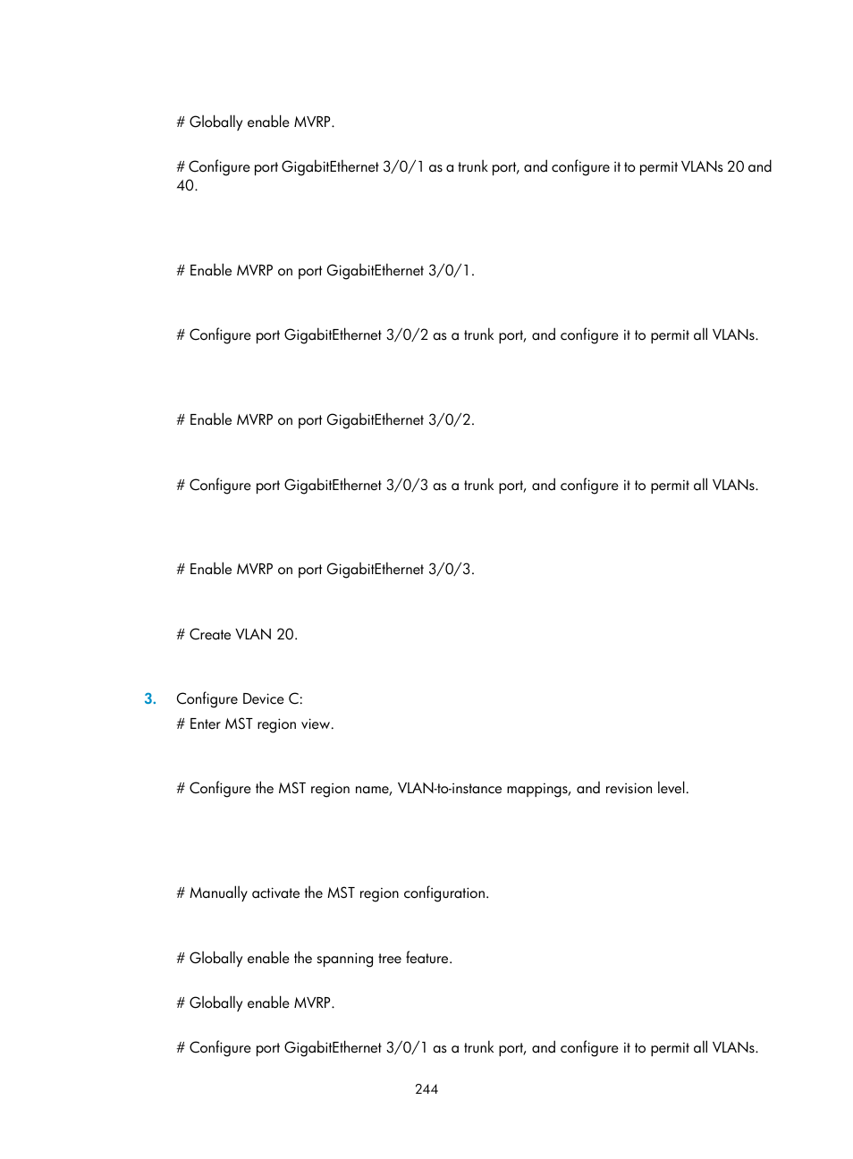 H3C Technologies H3C S12500 Series Switches User Manual | Page 257 / 270