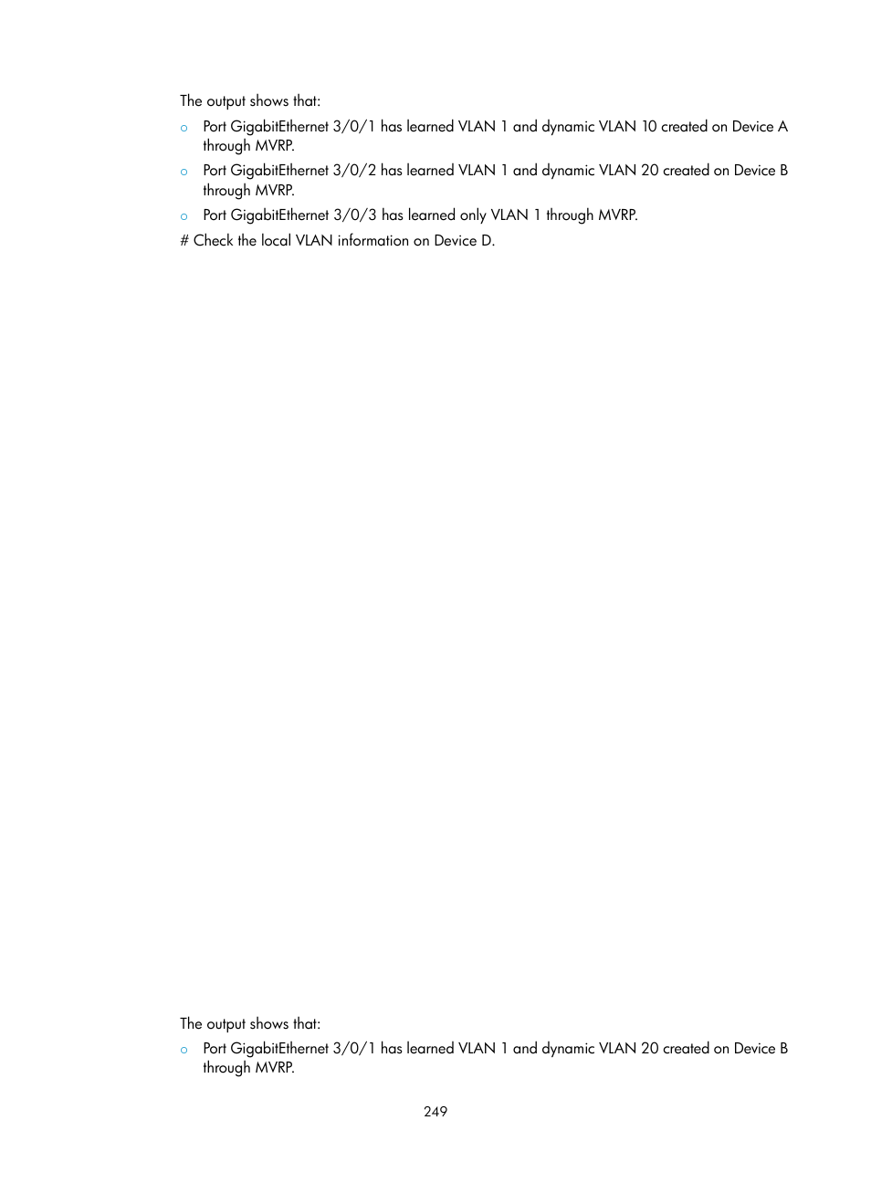 H3C Technologies H3C S12500 Series Switches User Manual | Page 262 / 270