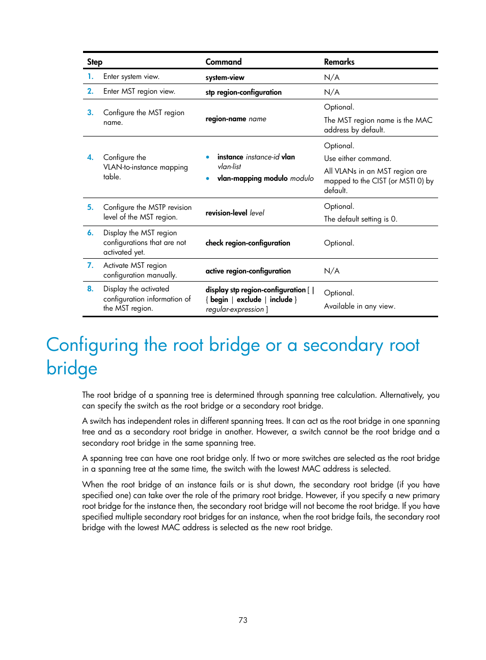 H3C Technologies H3C S12500 Series Switches User Manual | Page 86 / 270