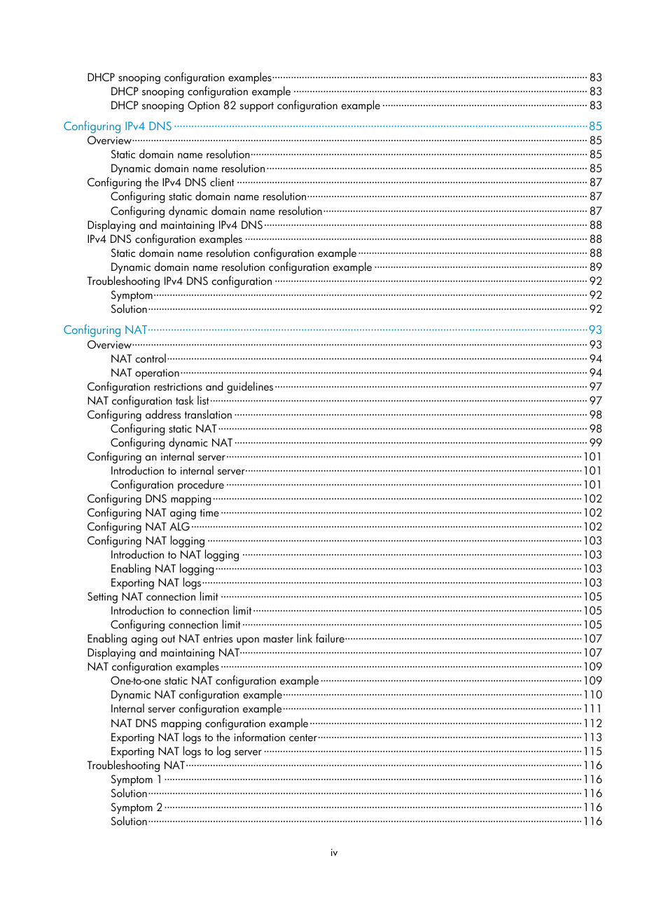 H3C Technologies H3C S12500 Series Switches User Manual | Page 10 / 249