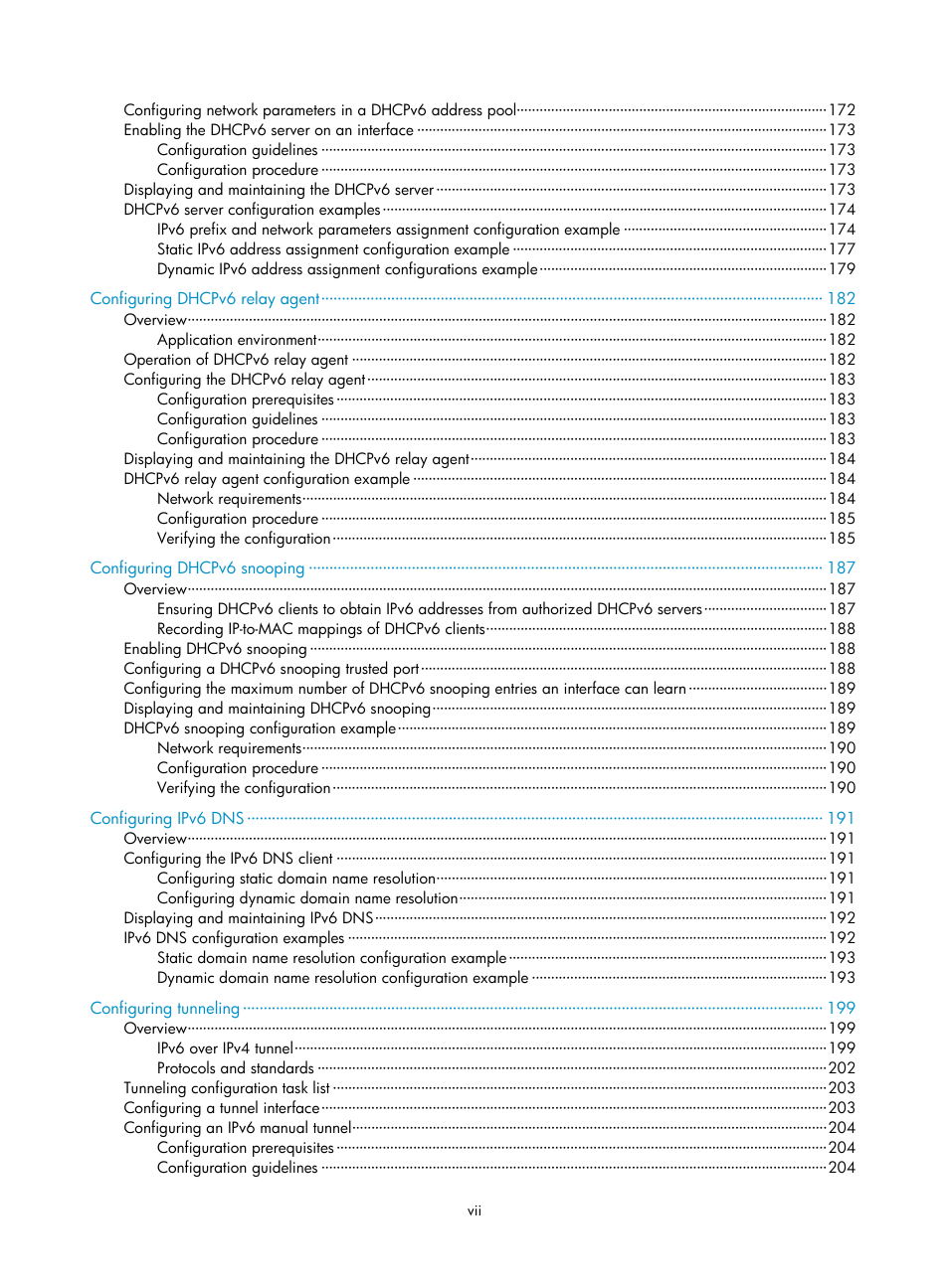 H3C Technologies H3C S12500 Series Switches User Manual | Page 13 / 249