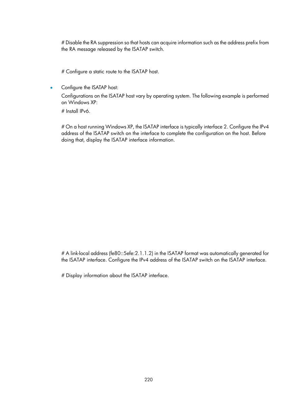 H3C Technologies H3C S12500 Series Switches User Manual | Page 234 / 249