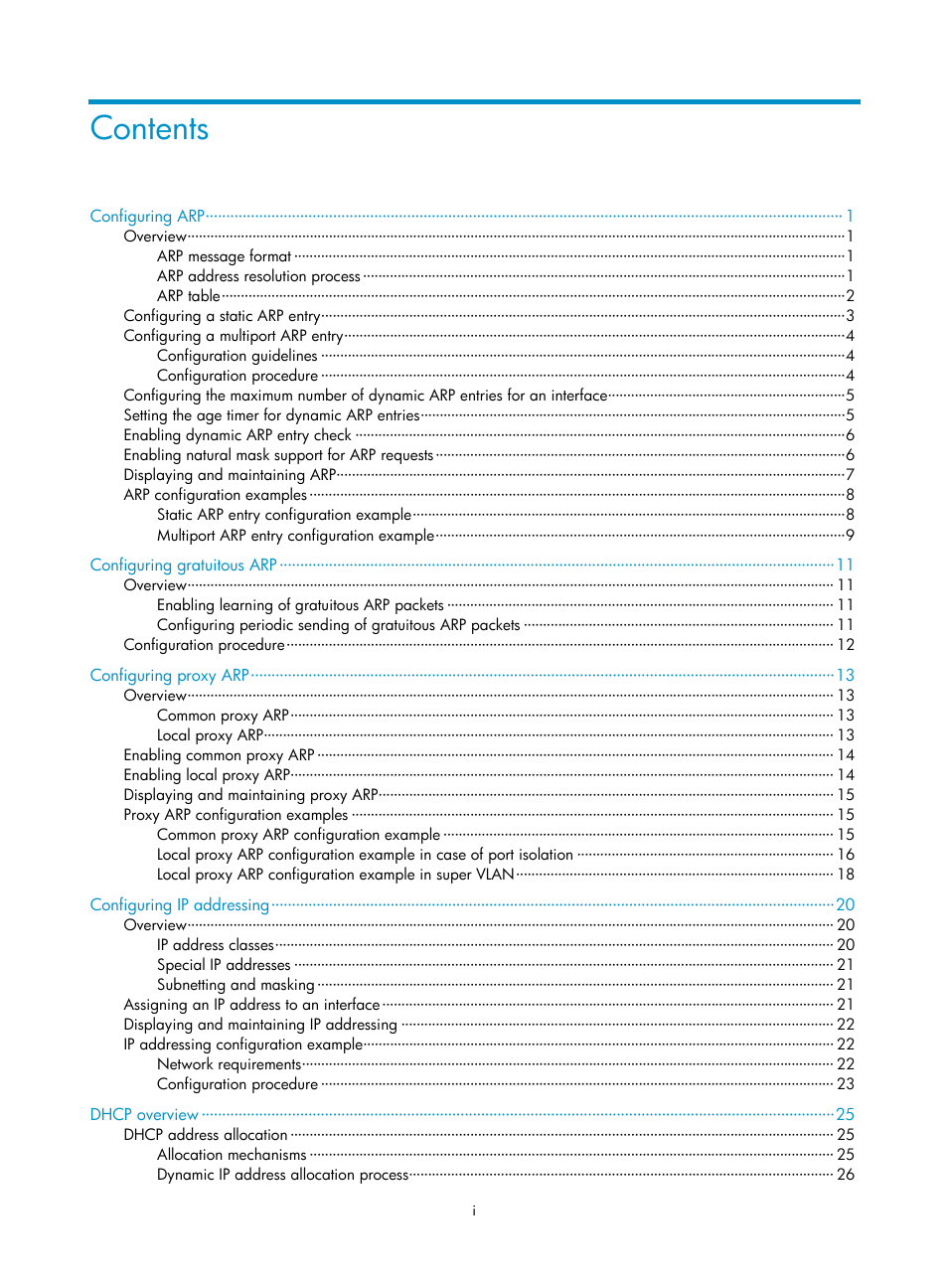 H3C Technologies H3C S12500 Series Switches User Manual | Page 7 / 249