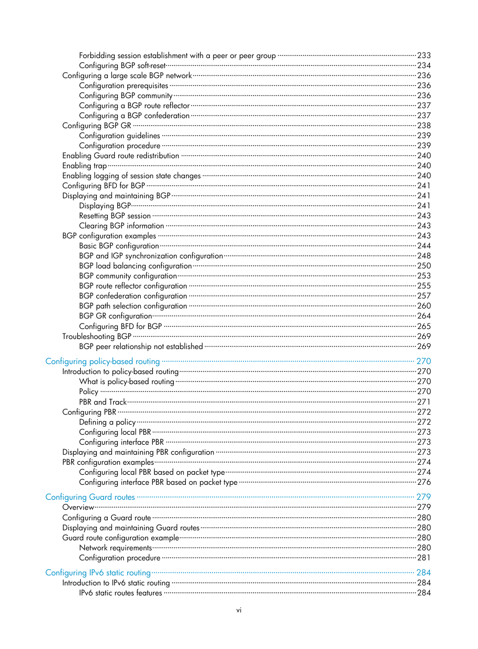 H3C Technologies H3C S12500 Series Switches User Manual | Page 12 / 443