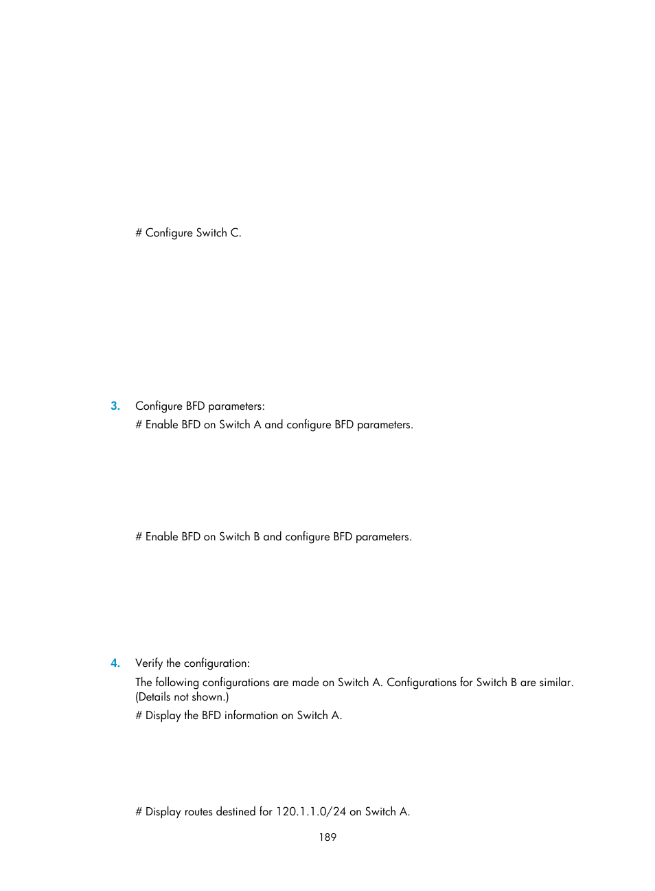 H3C Technologies H3C S12500 Series Switches User Manual | Page 205 / 443