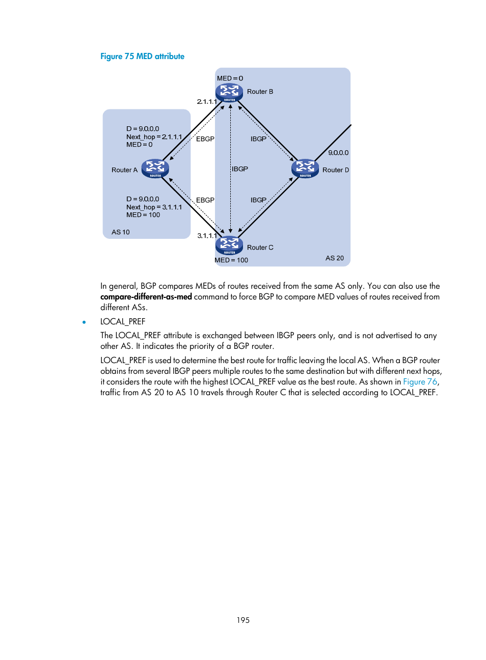 Own in, Figure 75 | H3C Technologies H3C S12500 Series Switches User Manual | Page 211 / 443