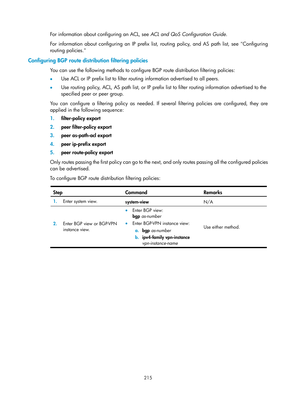 H3C Technologies H3C S12500 Series Switches User Manual | Page 231 / 443