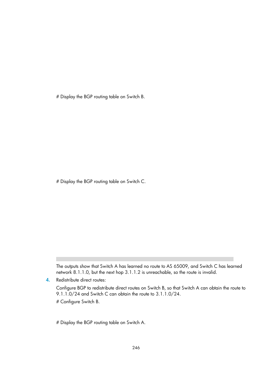 H3C Technologies H3C S12500 Series Switches User Manual | Page 262 / 443
