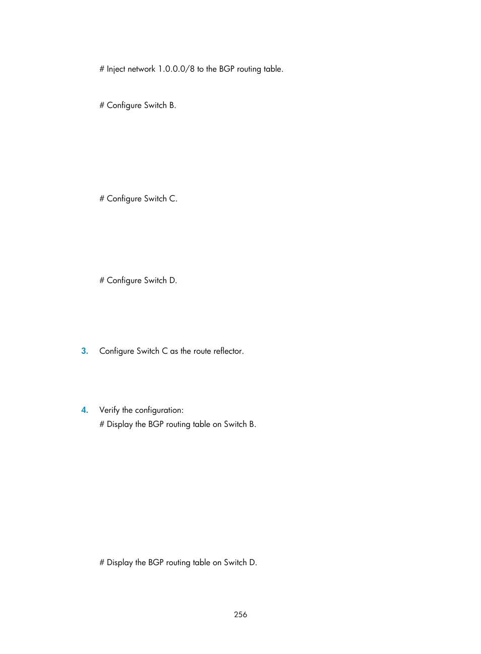 H3C Technologies H3C S12500 Series Switches User Manual | Page 272 / 443