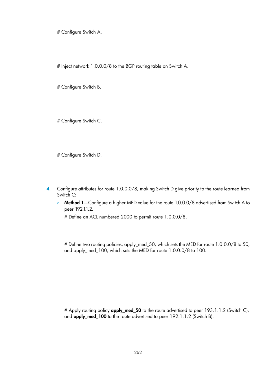 H3C Technologies H3C S12500 Series Switches User Manual | Page 278 / 443