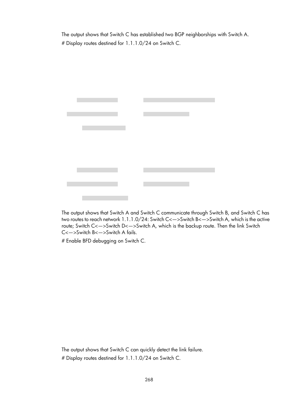 H3C Technologies H3C S12500 Series Switches User Manual | Page 284 / 443