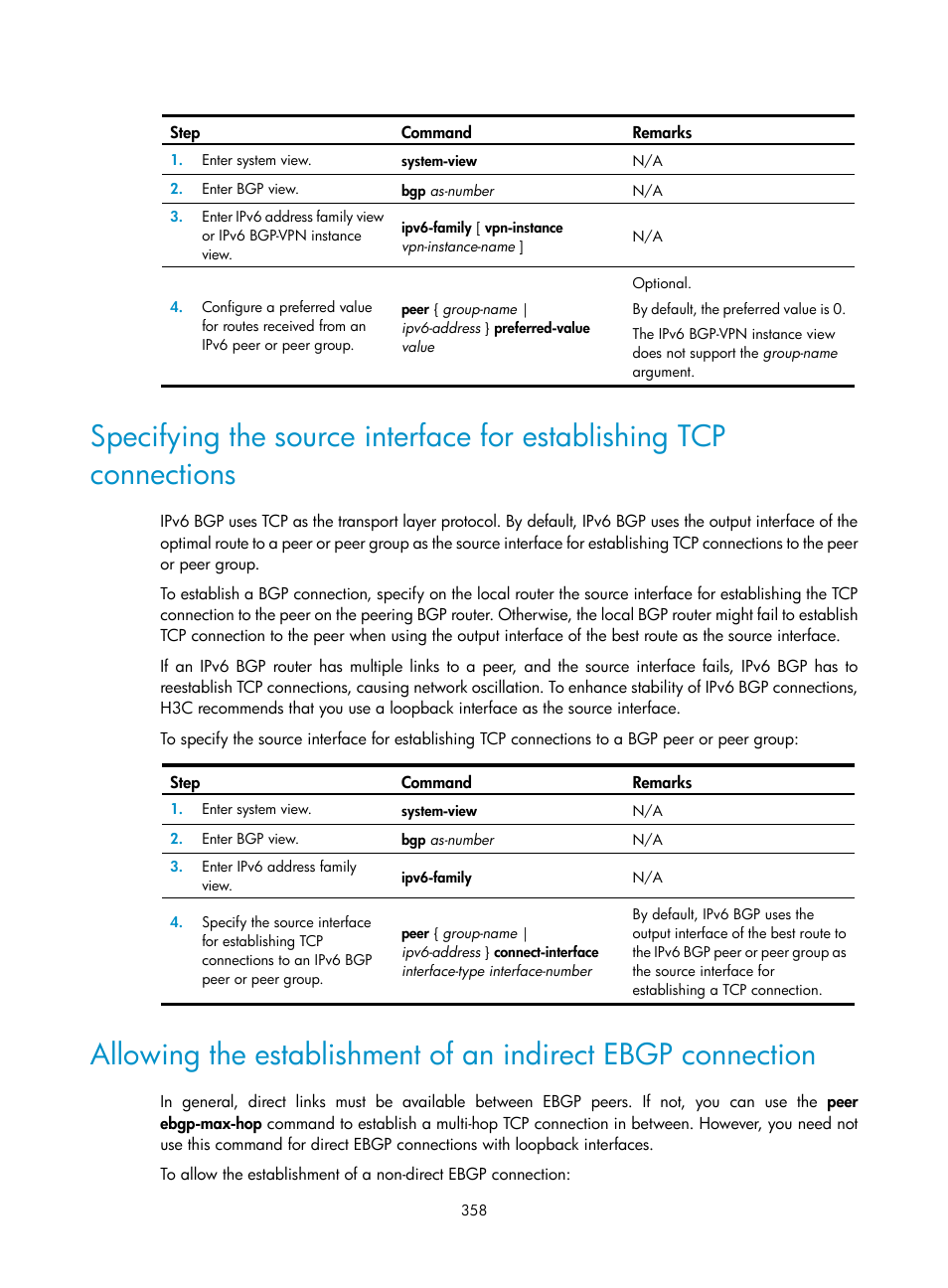 H3C Technologies H3C S12500 Series Switches User Manual | Page 374 / 443