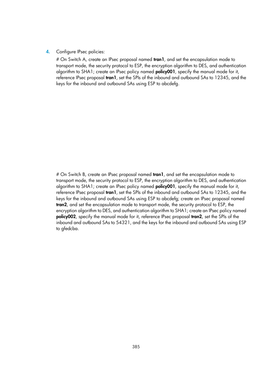 H3C Technologies H3C S12500 Series Switches User Manual | Page 401 / 443