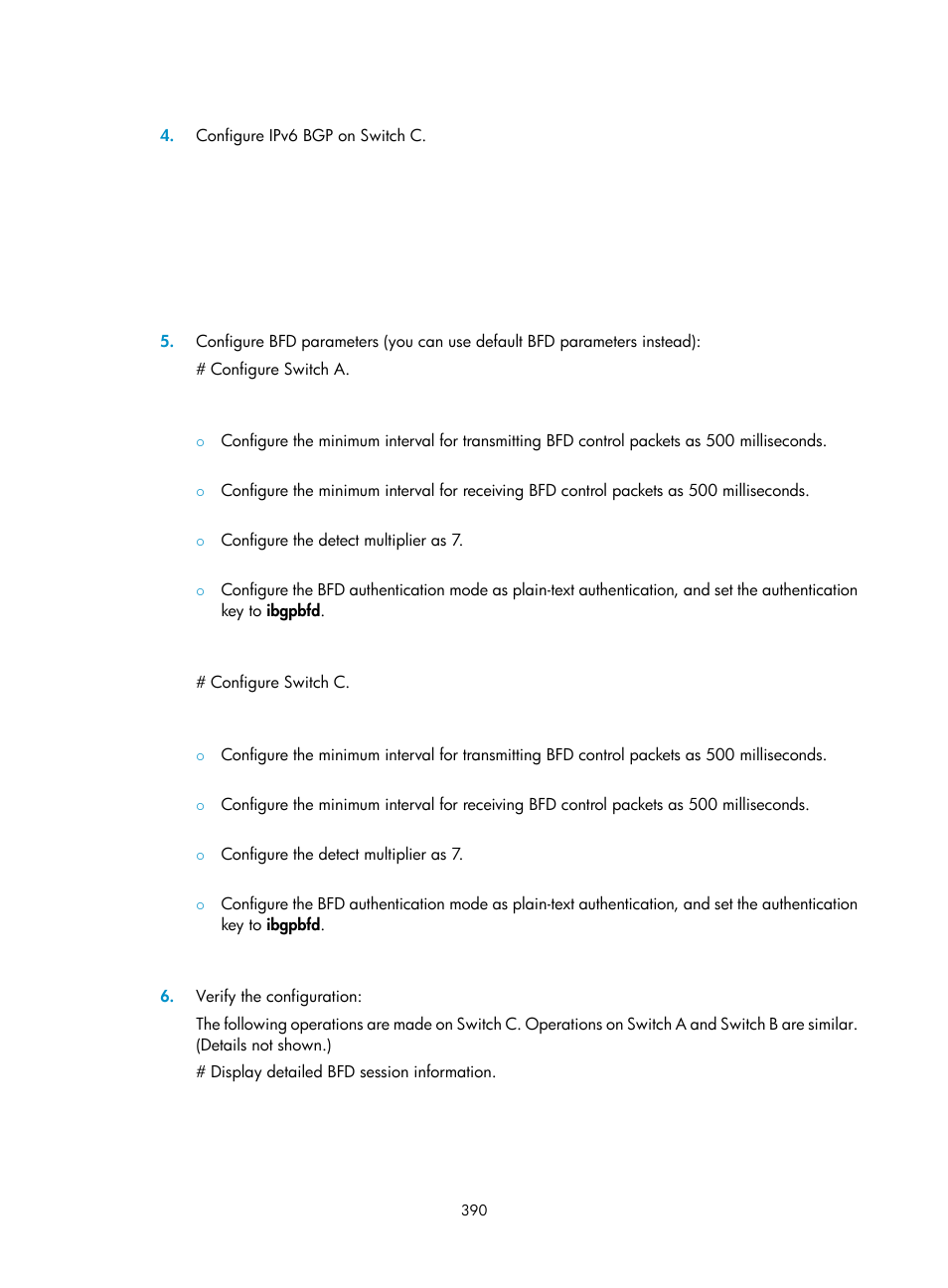 H3C Technologies H3C S12500 Series Switches User Manual | Page 406 / 443