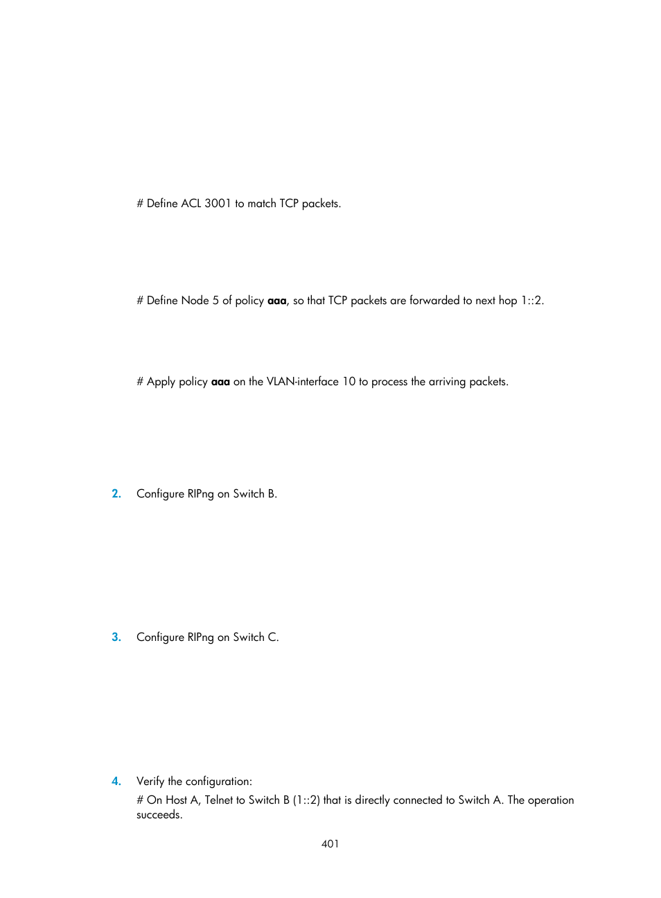 H3C Technologies H3C S12500 Series Switches User Manual | Page 417 / 443