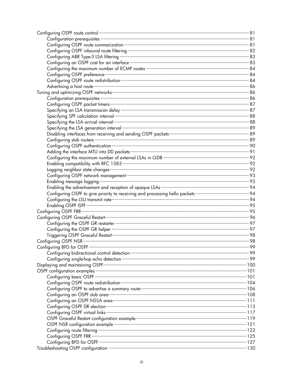 H3C Technologies H3C S12500 Series Switches User Manual | Page 9 / 443