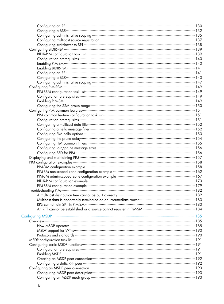 H3C Technologies H3C S12500 Series Switches User Manual | Page 10 / 468