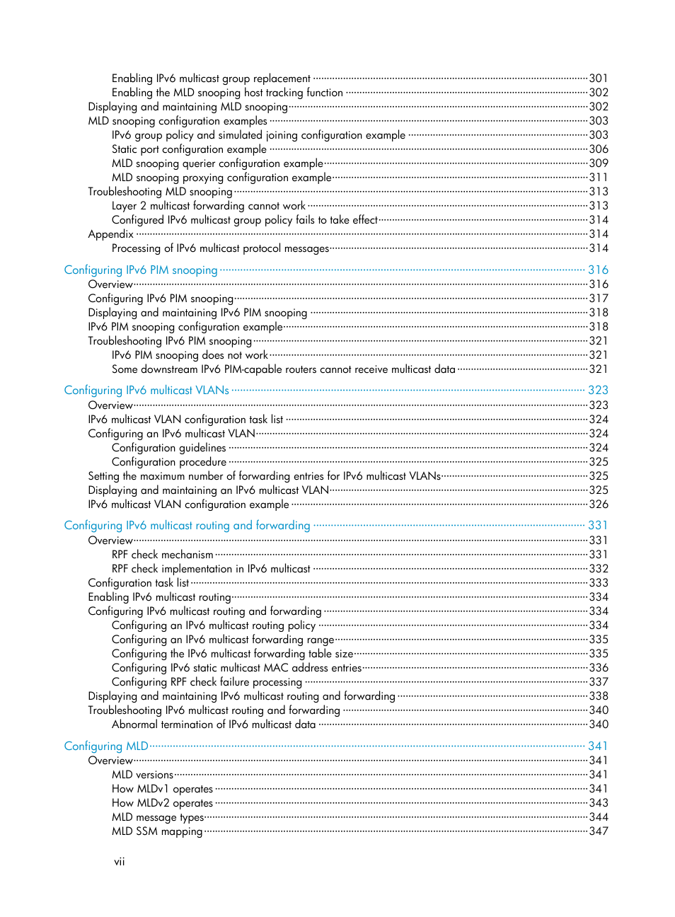 H3C Technologies H3C S12500 Series Switches User Manual | Page 13 / 468