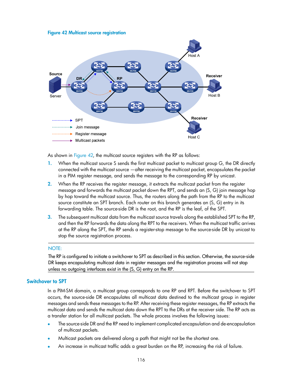 Switchover to spt | H3C Technologies H3C S12500 Series Switches User Manual | Page 132 / 468