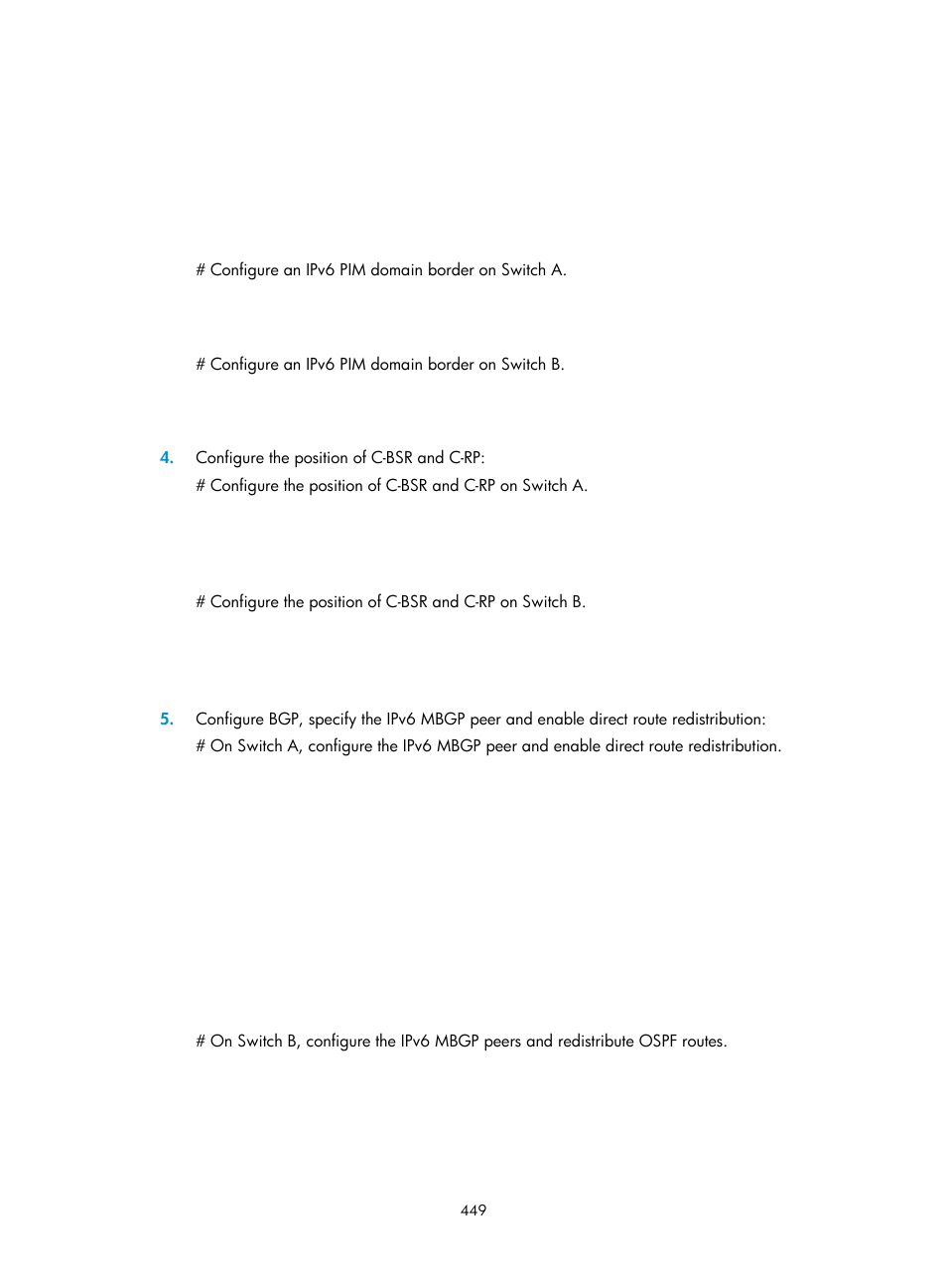 H3C Technologies H3C S12500 Series Switches User Manual | Page 465 / 468