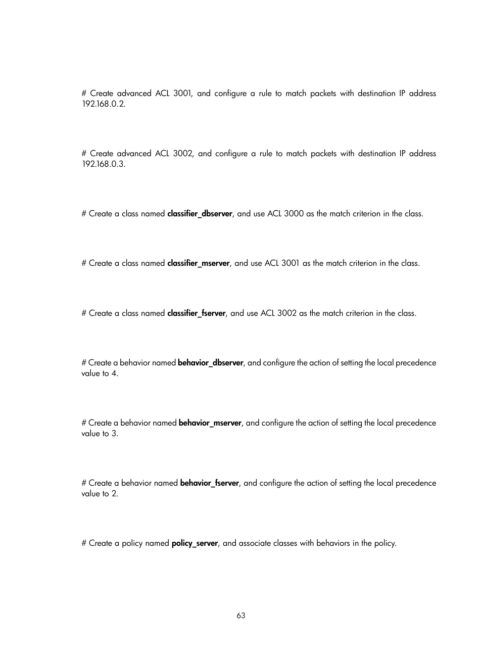 H3C Technologies H3C S12500 Series Switches User Manual | Page 72 / 96