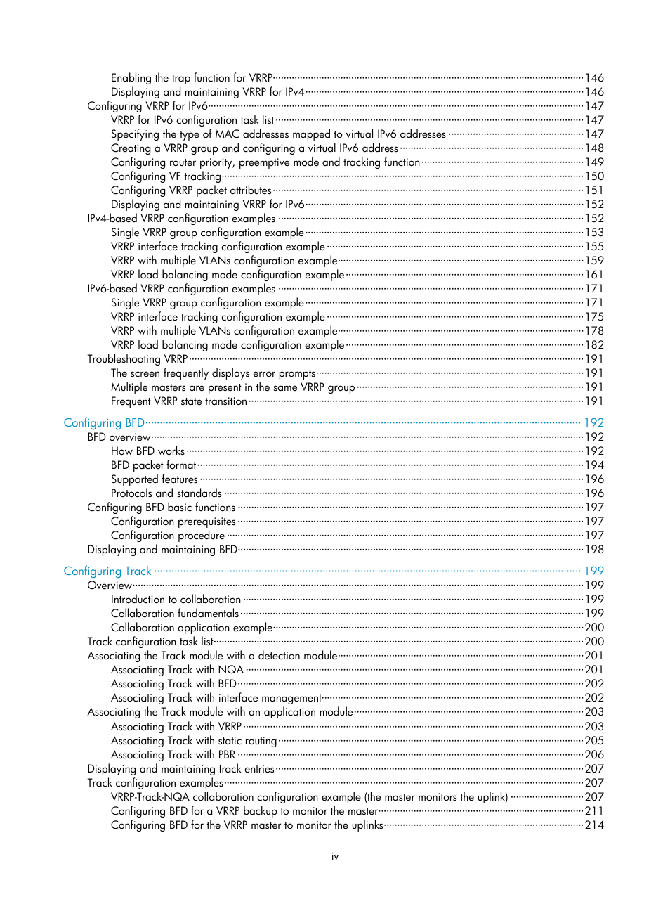 H3C Technologies H3C S12500 Series Switches User Manual | Page 10 / 241